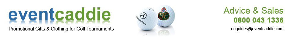 Event Caddie: Logo Golf Balls - Corporate Golf Gifts - Golf Gifts