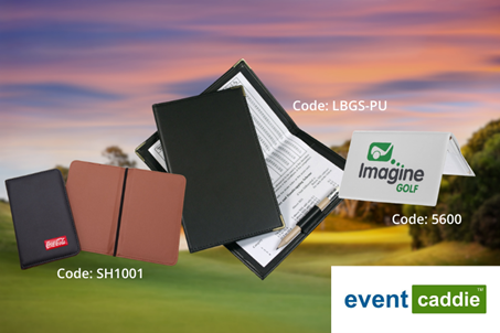 Event Caddie's range of scorecard holders