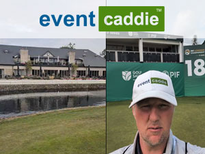 Caddie Fraser at the PIF London Championship