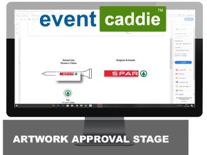 Artwork Approval Form for Event Caddie