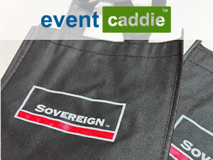 Custom Printed Promo Gift Bags for Corporate Golf Day