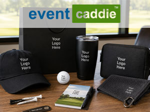 Custom corporate Golf Day Welcome Packs