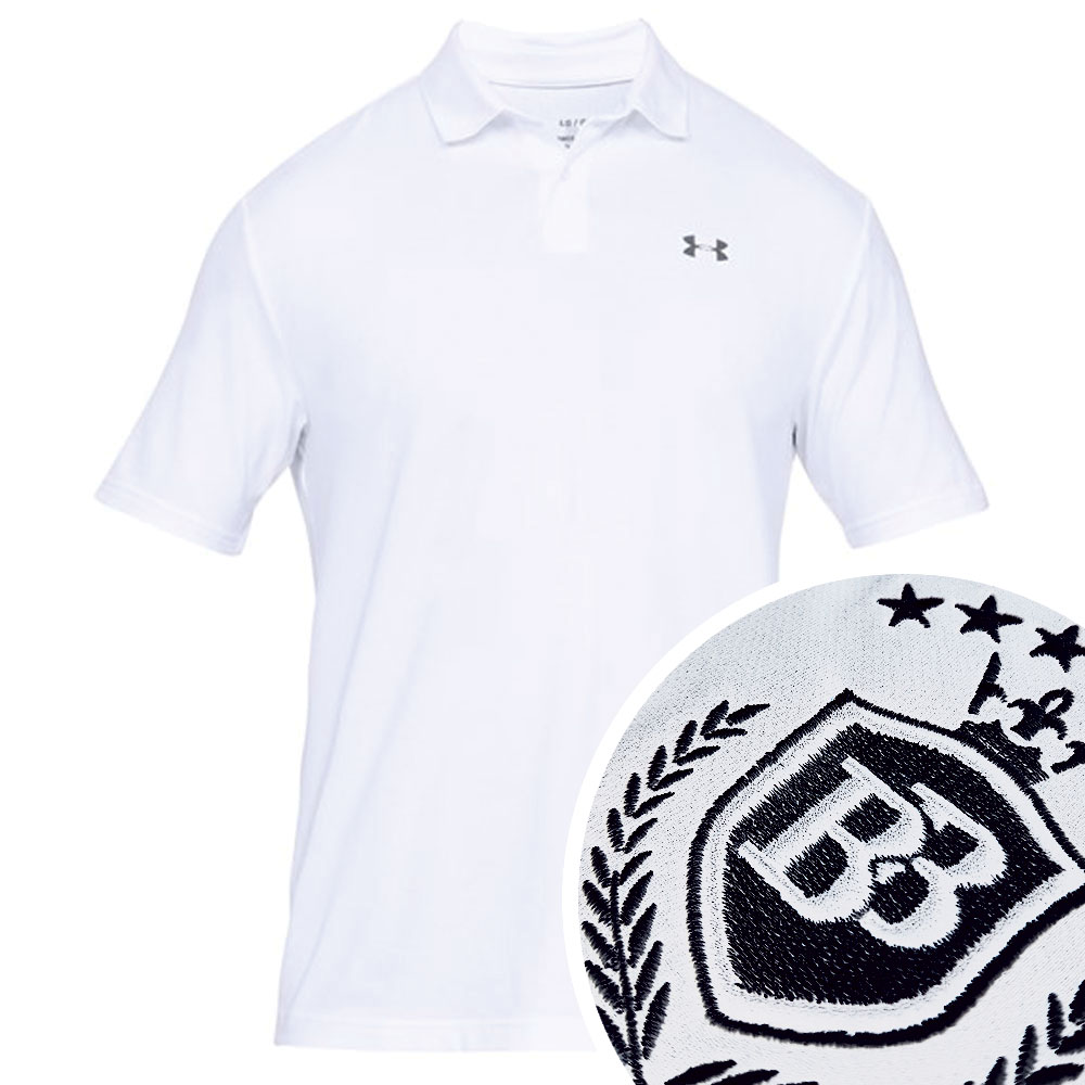 Under Armour Performance Textured Polo Shirt with Embroidery. Corporate Golf Gifts, Golf Promotional Items, Logo Golf Balls, Corporate Golf Gifts, Promotional Golf Custom Golf Balls