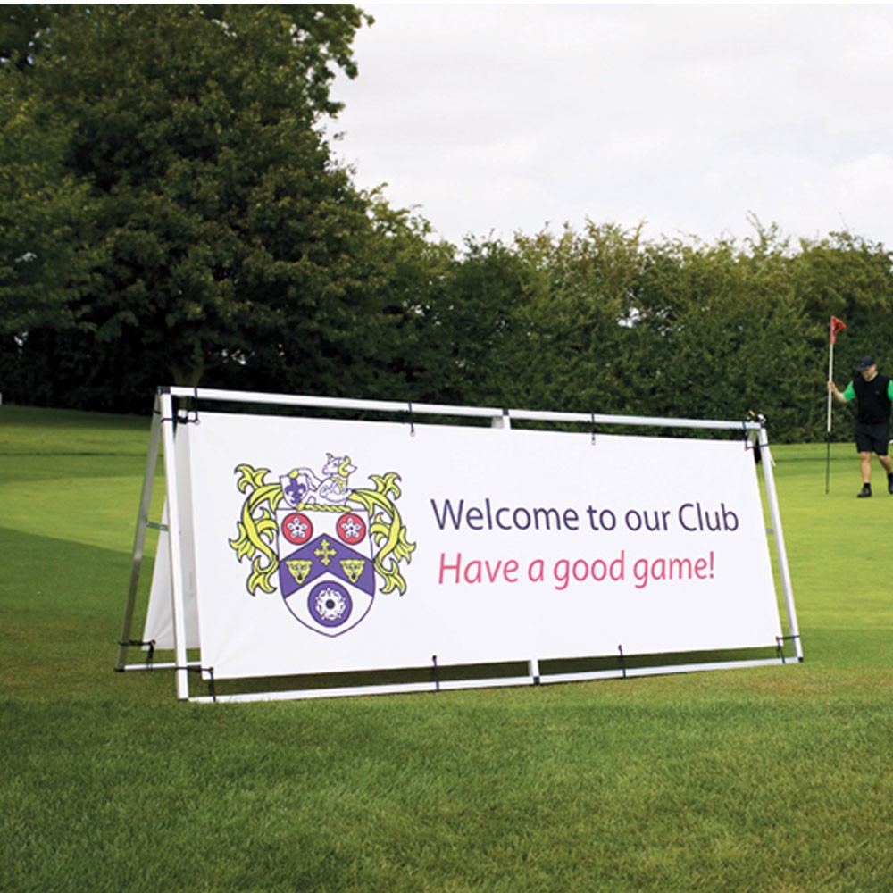 Custom Printed Monsoon Banner Stand 2500mm x 1000mm