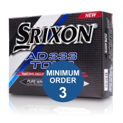 Srixon AD333 Tour Golf Balls  Custom Printed With Your Logo
