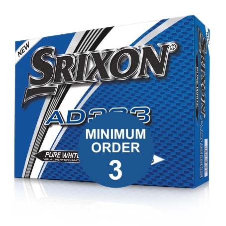 Srixon AD333 Golf Balls Custom Printed With Your Logo