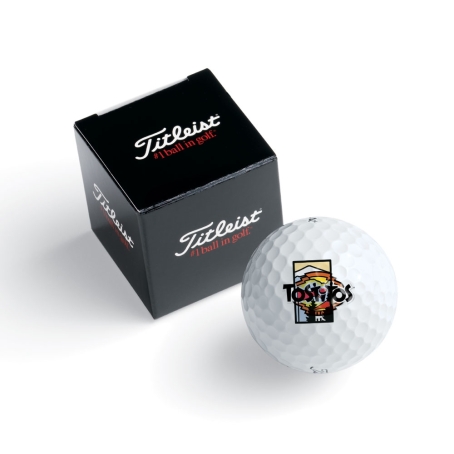 Titleist 1 Ball Gift Box with Custom Printed Golf Ball