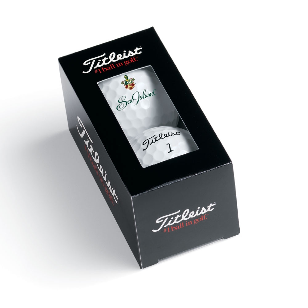 Titleist 2 Ball Gift Sleeve with Custom Printed Golf Balls