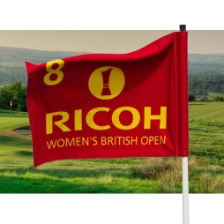Custom Printed Two-Sided Golf Pin Flags