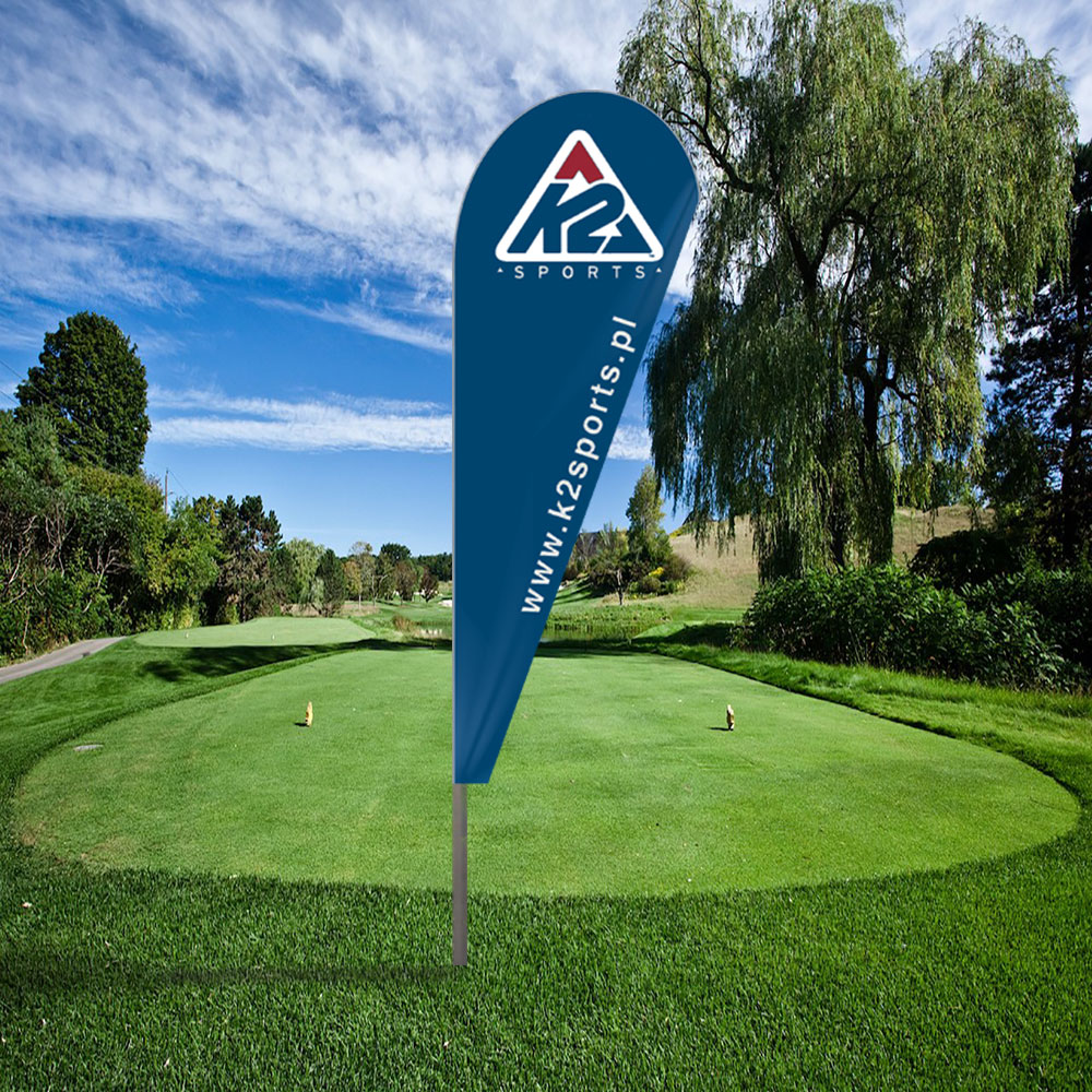 Custom Printed Eagle Flag 4m