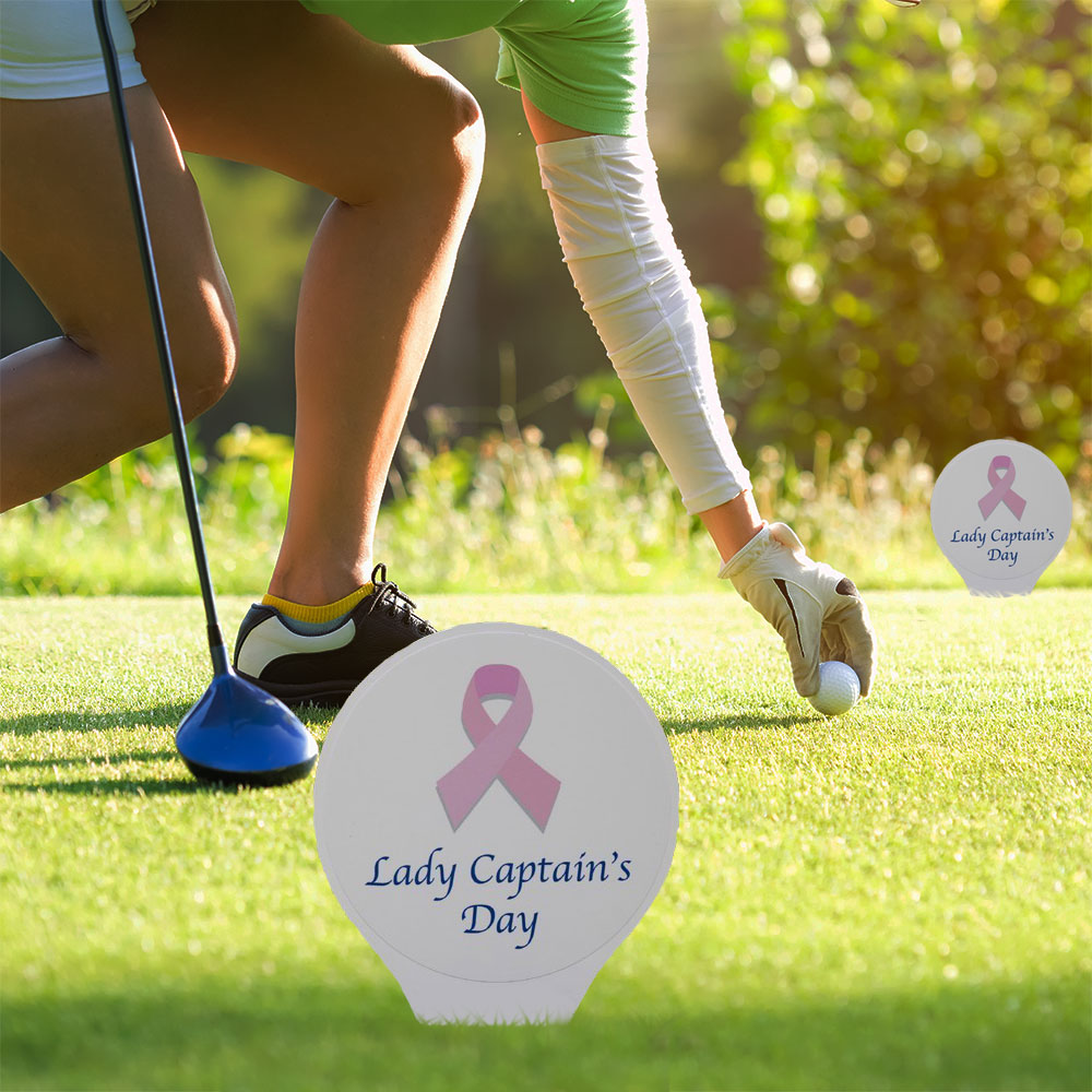 Custom Printed Aluminium Tear Drop Tee Marker