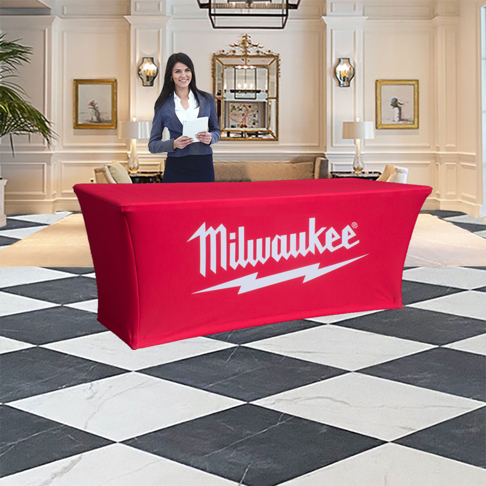 Custom Printed Stretch Table Cloth