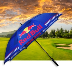 Fully Custom Printed Golf Umbrella with Automatic Vented Canopy