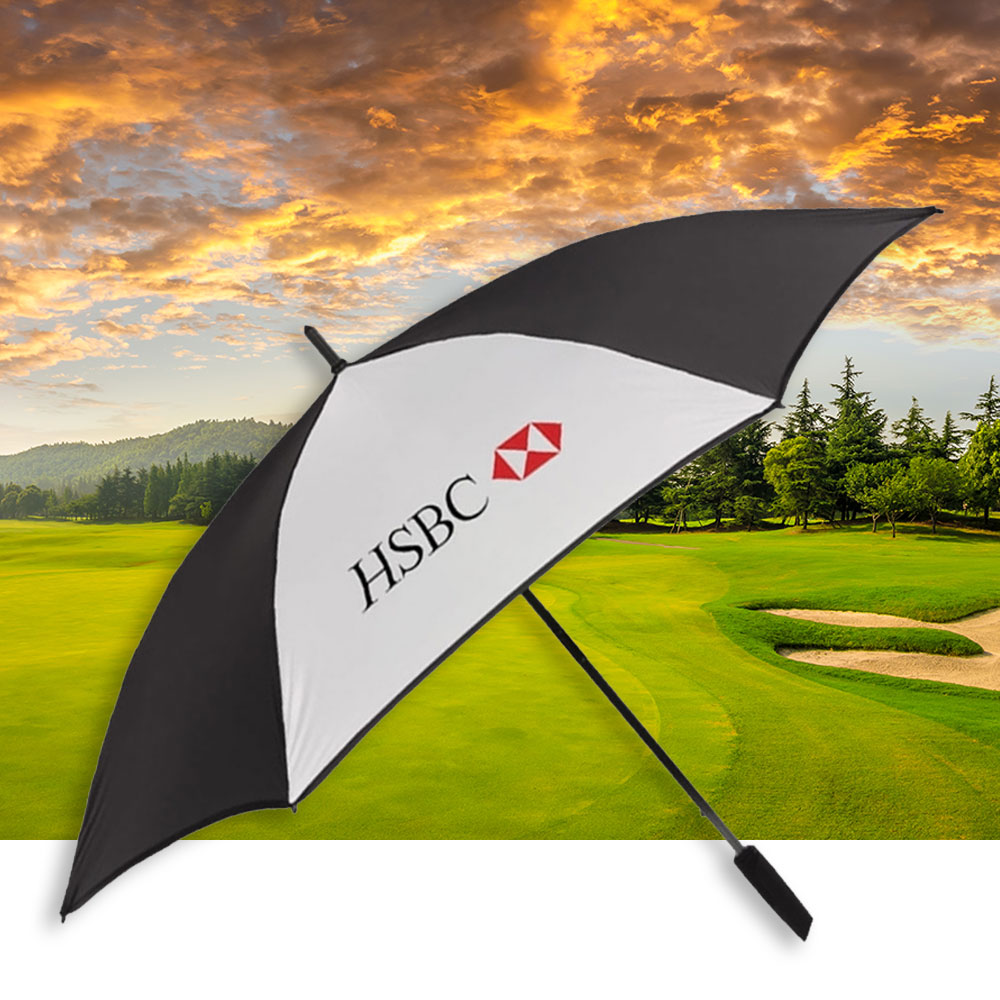 Custom Printed Titleist Players Golf Umbrella with Single UV Protect Canopy