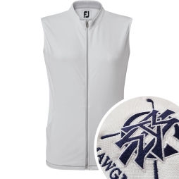 FootJoy Womens Full-Zip Vest with Embroidery