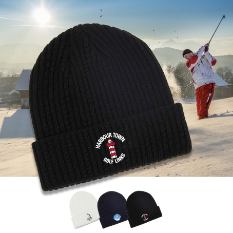 Titleist Charleston Cuff Knit Beanie with Embroidery