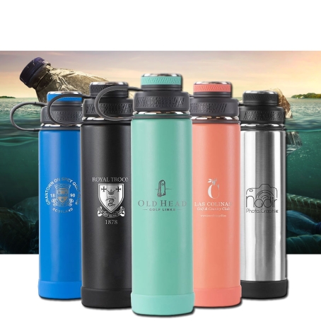 700ml Boulder Eco Vessel Insulated Bottle with Engraving 