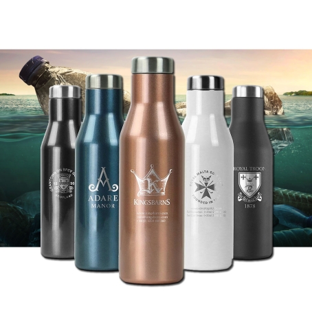 470ml Aspen Eco Vessel Insulated Bottle with Engraving
