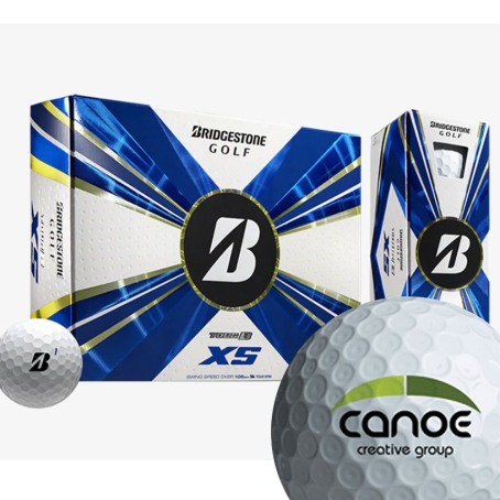 Bridgestone Tour B XS Golf Ball 2022 Model Custom Printed With Your Logo