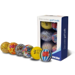 Longridge Decades Golf Balls - 6pk