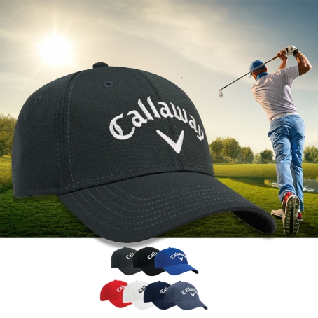 Callaway Mens Structured Golf Cap With Side Embroidery