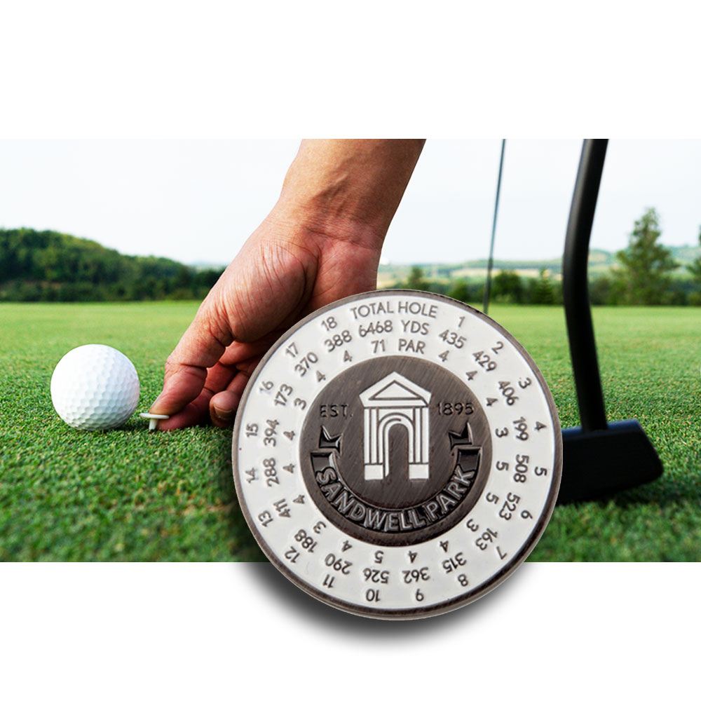 Custom Printed 44mm - Yardage Marker