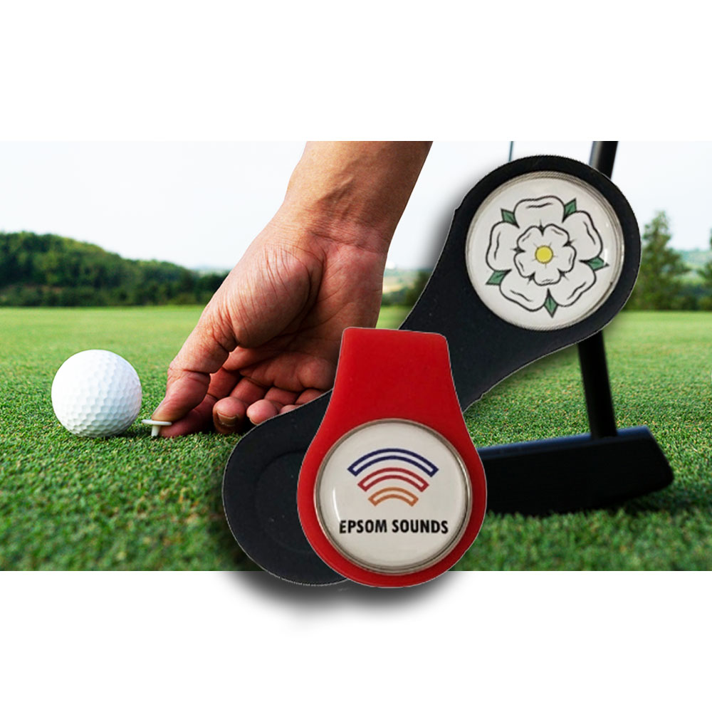 Custom Printed Silicone Cap Clip Ball Marker