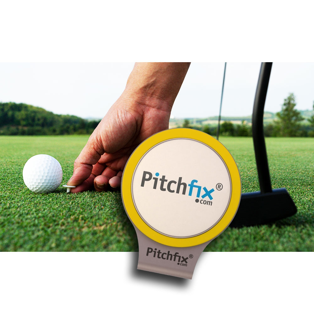 Custom Printed Pitchfix Cap Clip Ball Marker
