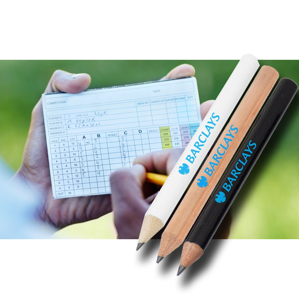 Custom Printed Golf Pencil