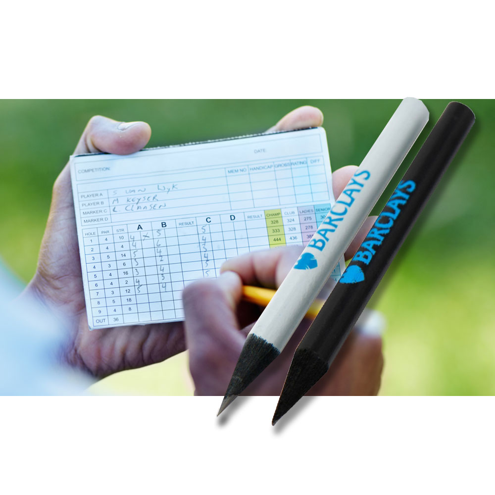 Custom Printed Premium Golf Pencil