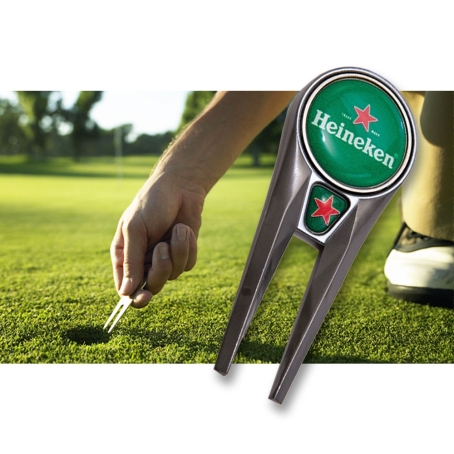 Custom Printed Geo Pitch Repair Tool with Removable Ball Marker