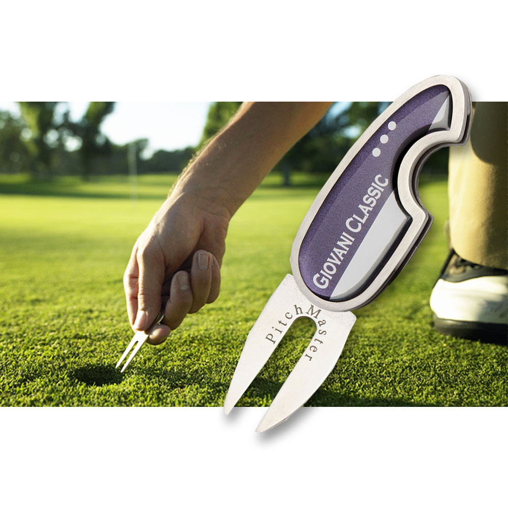 Custom Printed Luxury Pitchmaster with Removable Ball Marker