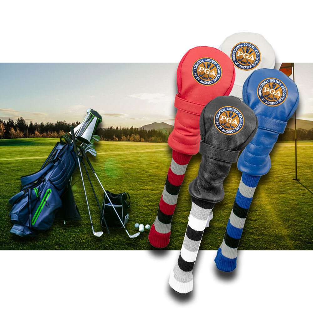 Leatherette Hybrid Headcover with Embroidery