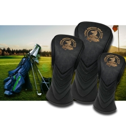 Stealth Driver Headcover with Embroidery