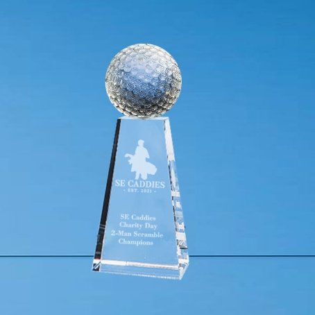 Voyager Golf Crystal Award 
