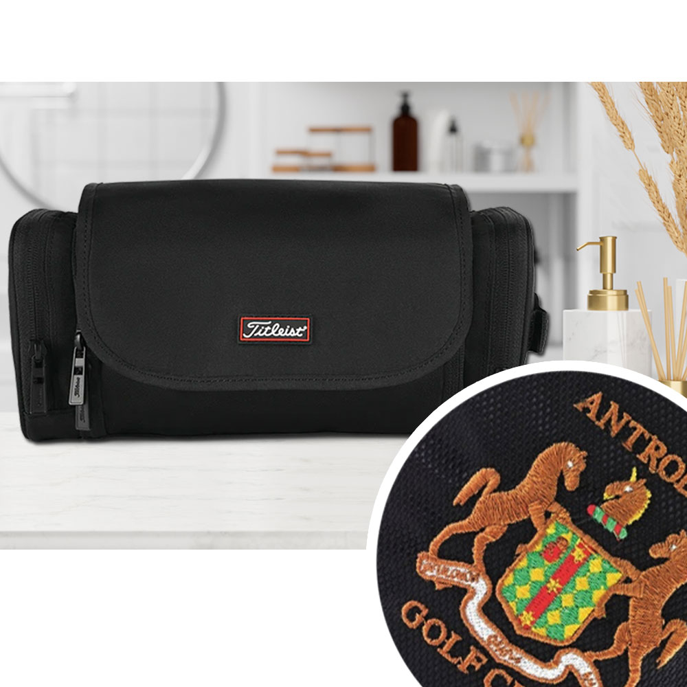 Titleist Players Toiletries Organiser with Embroidery