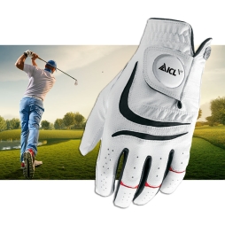 Mens Custom Printed Wilson Staff Grip Plus Golf Glove