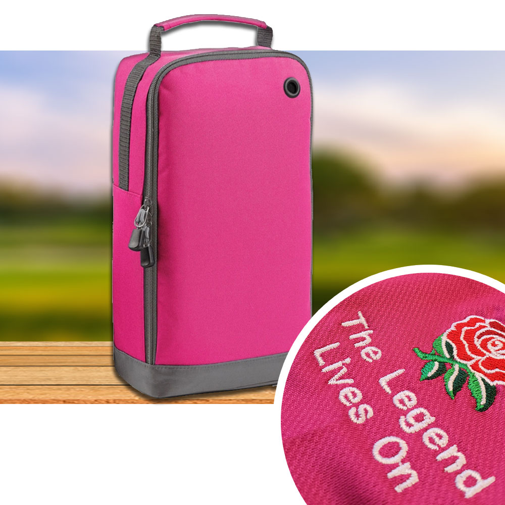 Ladies Bagbase Shoe Bag with Embroidery