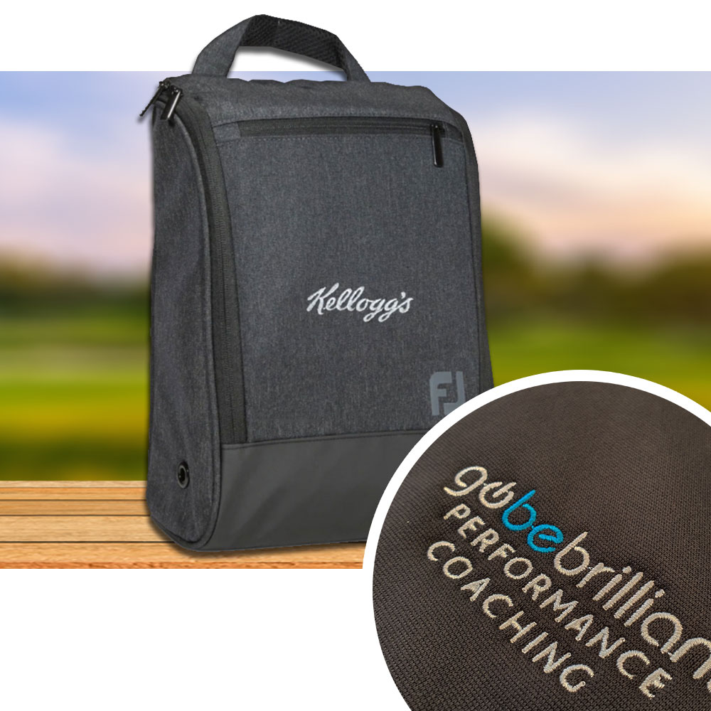 FootJoy Deluxe Shoe Bag with Embroidery