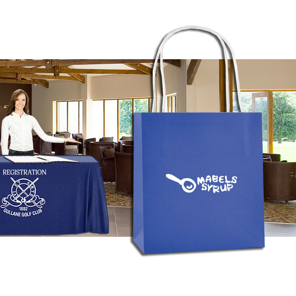 Custom Printed Coloured Brunswick Small Paper Bag