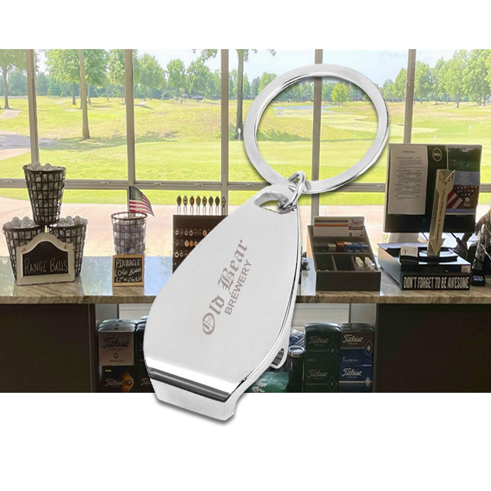 Customised Metal Bottle Opener Keyring