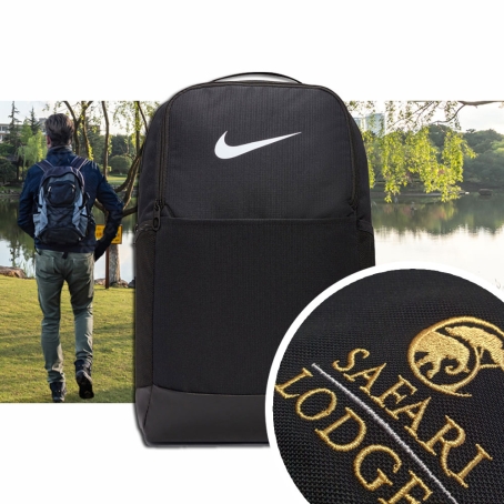 Nike Brasilia Backpack with Customised Embroidery