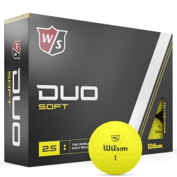 Wilson Staff Yellow DUO Soft Custom Printed With Your Logo