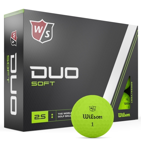 Wilson Staff Green DUO Soft Custom Printed With Your Logo