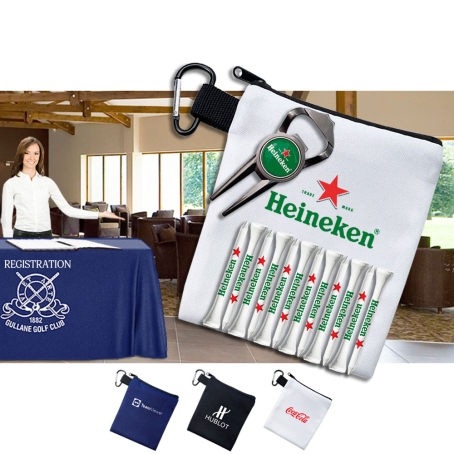 Bottle Opener Zipped Golf Bag Customised With Your Logo