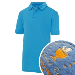 Cool Comfort Junior Polo Shirt with Embroidery