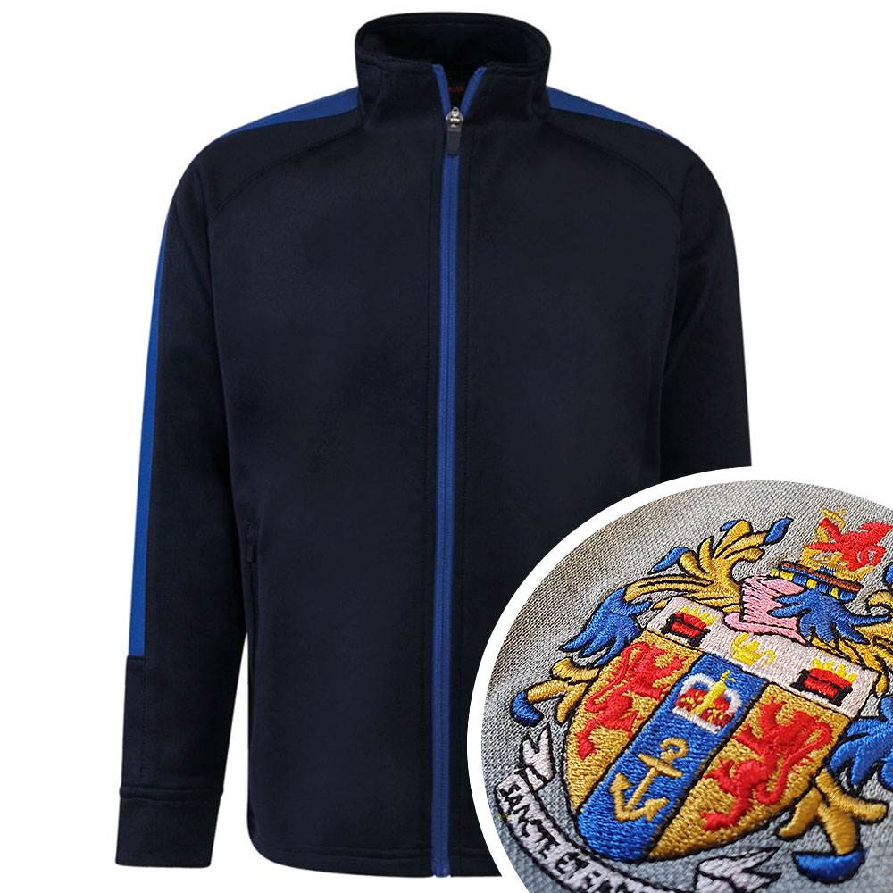 Finden & Hales Junior Full Zip with Embroidery