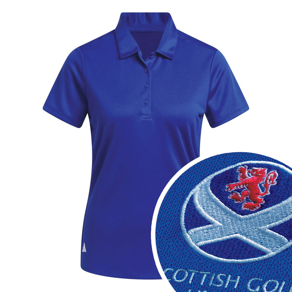 Adidas Ladies Performance Polo Shirt with Embroidery
