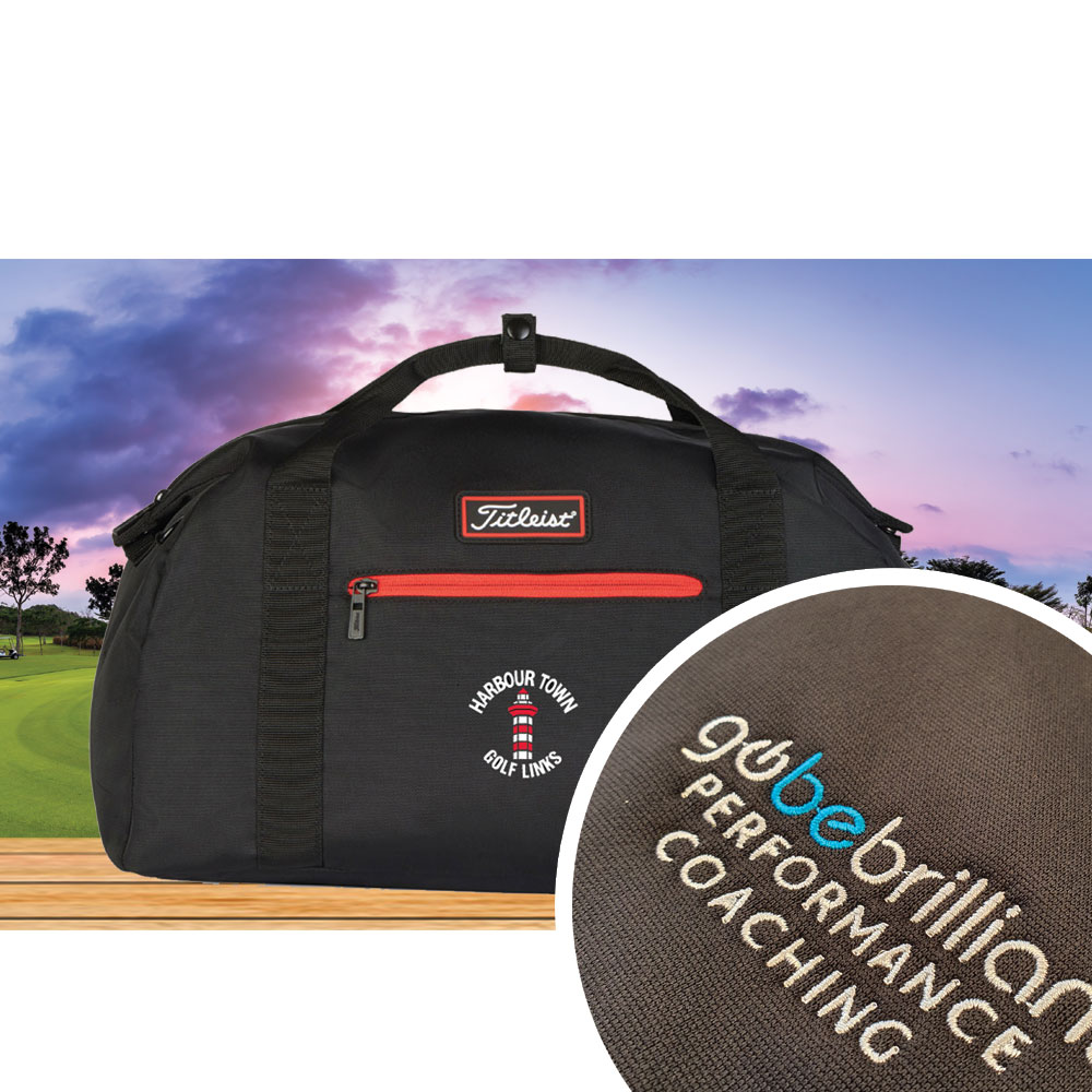 Titleist Players Boston Bag with Embroidery