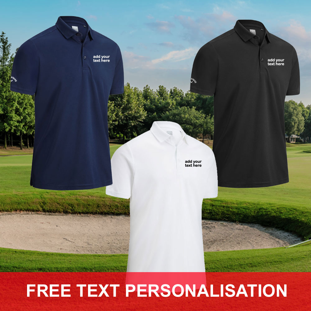 Callaway Tournament Polo Shirt with Personalisation